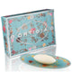 Piattino in vetro con sapone Florio