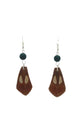 Earrings with seeds