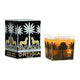 Ambra Nera square candle