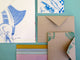 Food-wrapping paper, writing paper set