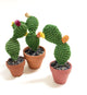 Crochet prickly pear cactus (medium)