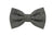 Bland and white wool bowtie