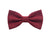Bordeaux and black bowtie with zigzag pattern